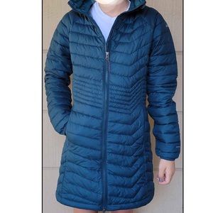 Columbia Puffer Jacket Parka Women's Powder Lite™ Mid Jacket XS Blue